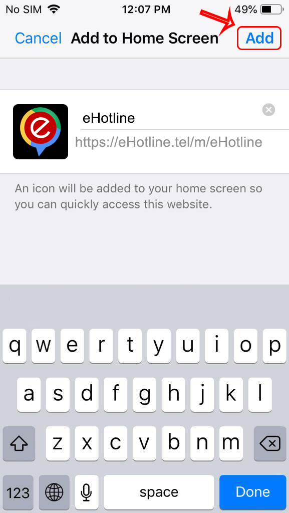 iOS step 3